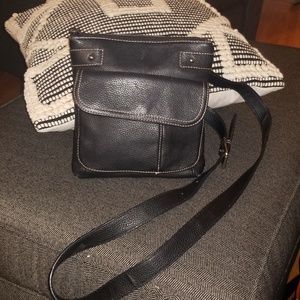 Bass Black crossbody bag
